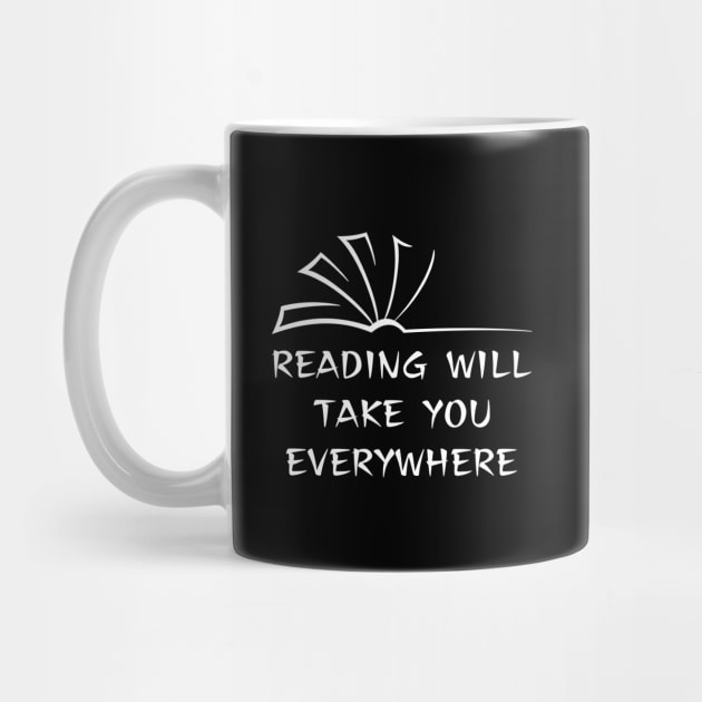 Reading Will Take You Everywhere by Lasso Print